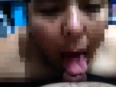 POV amateur sloppy blowjob