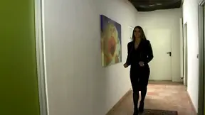 Sexy babe gets fucked by huge black cock