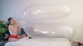 Stashia BTP's clear RX Megaboobs balloon - 480p