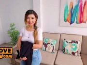 Solange Sun is a horny cock sucking cutie on your date night