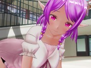3D HENTAI POV Cute elf doggy style fucking