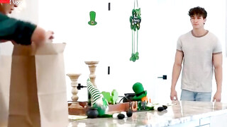 Stepmoms Lucky Charm Cherry Kiss Gets Caught Up in a Little Green Concoction