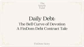 Daily Debt: The Bell Curve of Devotion - A FinDom Debt Contract Tale by Ms Smyth of The Smyth Fund { FinDom Story }