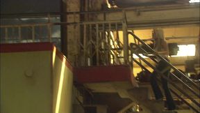 dee is always down in the basement trying to find horny dudes to fuck, and today she s lucky