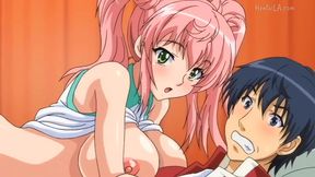 Anime cutie with big tits hot video