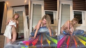 i m playing with an air mattress