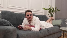 I Saw the Camera and Gave Myself to Him on the Couch