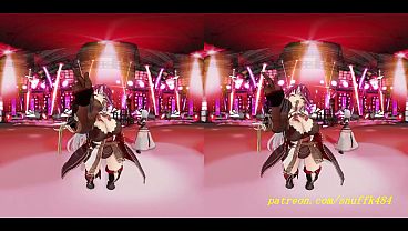 VR180 mmd NoeMari Dance 3d hololive Hentai