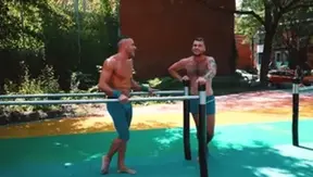 masqulin: Gymnast Meets Big-Dick Acrobat