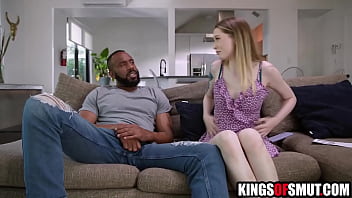 Step daughter gets fucked by step dad&#039_s black friend