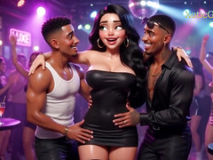 Gorgeous Woman Gets Caught in a Crazy Night Club (AI Generated)
