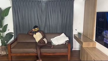 Hard score sex in the living room