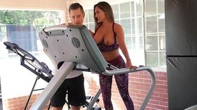 Athletic MILF Reena Sky fucks handsome fitness instructor Danny Mountain