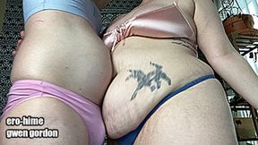 Gwen Gordon and Ginger Leah Jiggly Belly Play