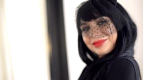 blowjob in funeral veil