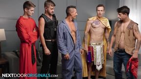 Fuck Fest For Five Hot Guys - Next Door