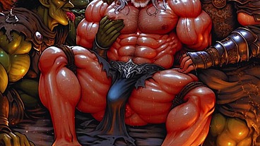 The old wizard of the kingdom likes to give his ass to the subjects of the castle. Anime Hentai Fantasy