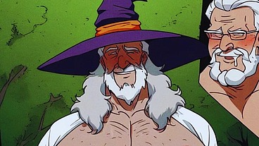 The old wizard of the kingdom likes to give his ass to the subjects of the castle. Anime Hentai Fantasy