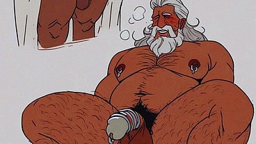 The old wizard of the kingdom likes to give his ass to the subjects of the castle. Anime Hentai Fantasy