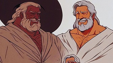 The old wizard of the kingdom likes to give his ass to the subjects of the castle. Anime Hentai Fantasy
