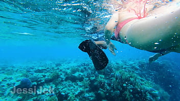 Meet Nudist tourist Girl on Beach and Hard Fuck her ASS and Pussy JessiJek