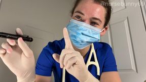 Medical Exam Strip Tease Scrubs to Lingerie 4K