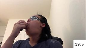 See how long I can hold a deepthroat