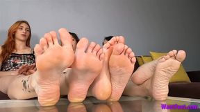 Foot Party - Soles Tease - HD MP4