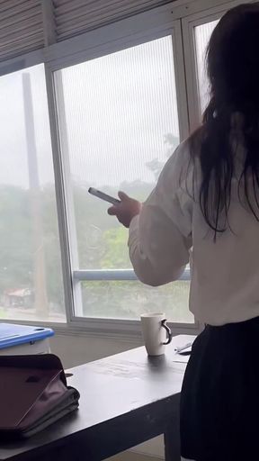 I Fuck the English Teacher Hard During Class