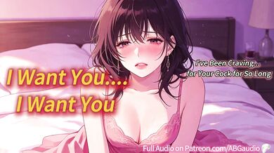 Your crush can't stop craving your cock ASMR girlfriend roleplay