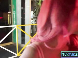 Curvy Oriental teen hotty from Thailand picked up on the street