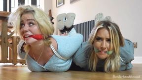 Brook & Daisy in: What’s Going on at DappleDown Mews?? Galvanised Girl-Meddlers CHECKED & Concealed by Disturbed Rage-Bandit! (HD)