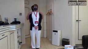 Famous Gyaru Nurse in Hospital, Deep Throat Pleasure Leads to Repeated Climax and Creampie Finish