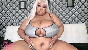 Soft Body BBW Sparkle Bikini Striptease (MP4 Version)