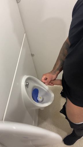 Bathroom Piss and Jerk
