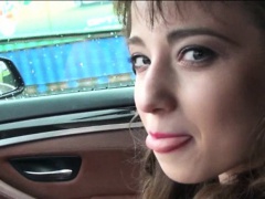 Sexy Taissia Shanti likes an amateur anal sex in the car
