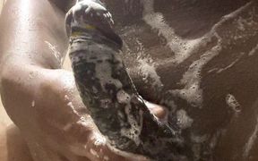 Indian Desi Boy Masturbating on Video Call with Girlfriend While Bathing