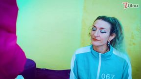 Squirt Games: 100% ANAL for skinny tattoo babe - balls deep, ATM, facial, swallow