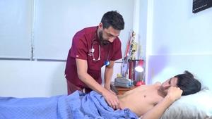 Bareback Me Daddy - Young doctor Mitch likes sex scene