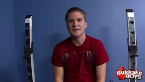 A gay guy who works at the gym gangbanged by a group of members