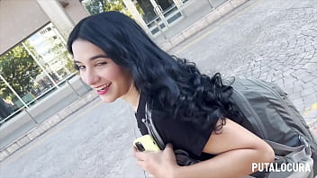 PutaLocura - La teen latina Min Galilea es follada muy duro en Pilladas