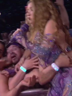 Madonna at concert