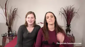 Desperate Amateurs: Big Tit Babes Eat Each Other Out