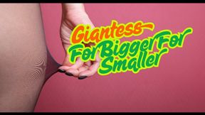 For Bigger For Smaller In Shrinking In Growth