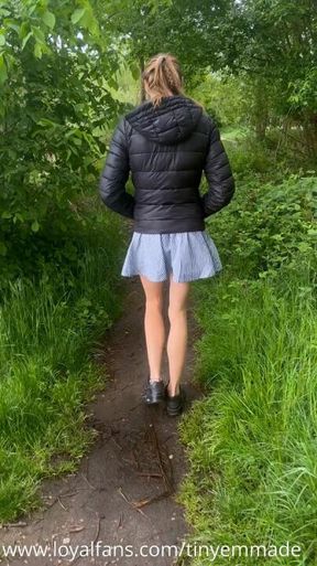 Ich am Wandern