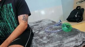 Farting inhaler, part 1, by Ayumi and Slave, (cam by Manu) FULL HD