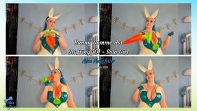 Bunny Domme Ass Stuffing JOI - Solo Girl