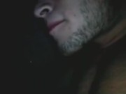 SelfSuck ana cum in the mouth