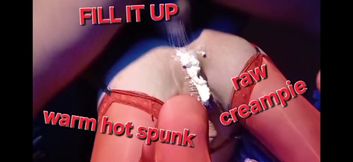 Creamy ass squirting