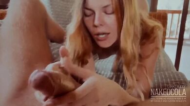 Hot blowjob, big cock joi